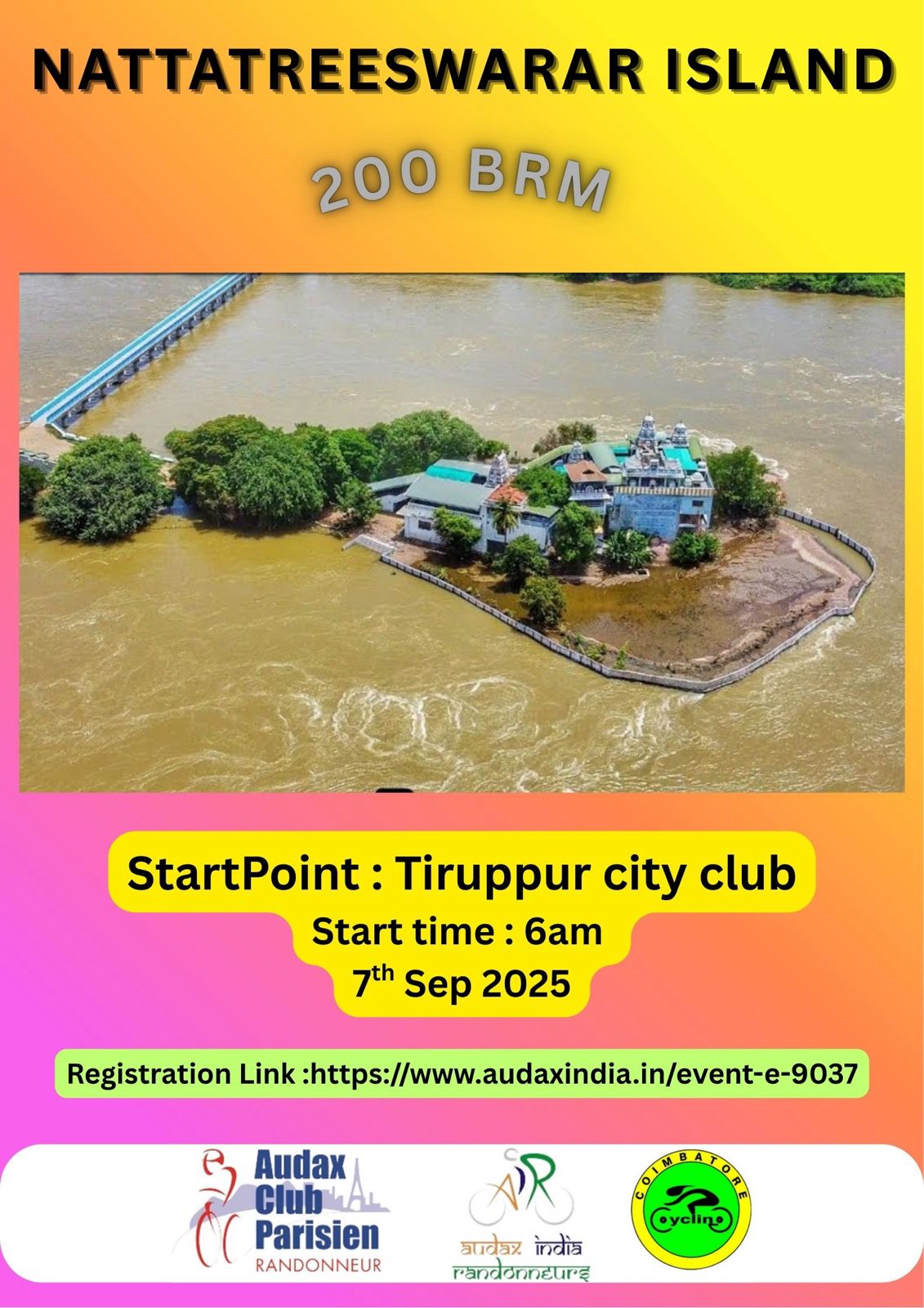 Nattatreeswarar Island - BRM 200